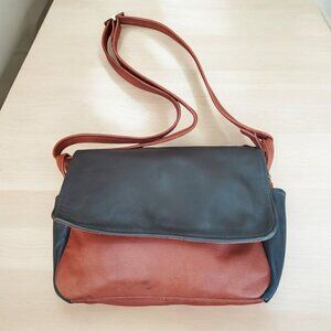 Stickman Leather Unisex Crossbody Purse Bag Brown Black Adjustable Strap‎ READ